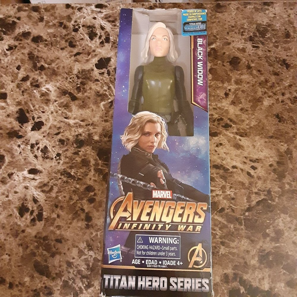 Black Widow Marvel Avengers Infinity War Titan Hero Series
